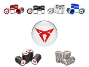 Seat Cupra Wheels Valve Caps for Car Alloy Design